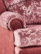 Chorlton Two Seater Settee And Chair Suite - Rose