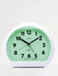 Radio Controlled Backlit Alarm Clock - White