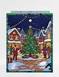Stained Glass LED Lantern - Christmas
