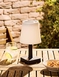 Solar LED Table Lamp - Black