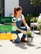 Solar Watering Tap With Cascade Lights - Silver