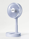 Status Portable 6 Inch 3 Speed Fan - White