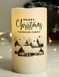 LED Christmas Pillar Candle - Cream