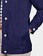Blouson Jacket With Piping - Navy