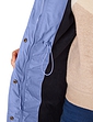 Fleece Lined Waterproof Fabric Jacket 36 Inch - Dusky Lavender