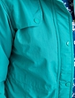 Fleece Lined Waterproof Fabric Jacket 36 Inch - Green