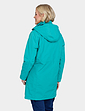 Fleece Lined Waterproof Fabric Jacket 36 Inch - Green