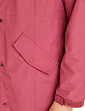 Fleece Lined Waterproof Fabric Jacket 36 Inch - Rose