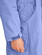 Fleece Lined Waterproof Fabric Jacket 44 Inch - Dusky Lavender