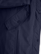 Fleece Lined Waterproof Fabric Jacket 44 Inch - Navy