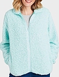 Supersoft Fleece Zip Jacket - Duck Egg