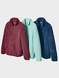 Supersoft Fleece Zip Jacket - Duck Egg