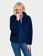 Supersoft Fleece Zip Jacket - Navy