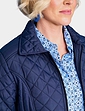 Quilted Jacket - Navy