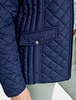 Quilted Jacket - Navy