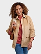 Fleece Lined Cord Jacket - Natural