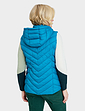 Quilted Packaway Gilet - Teal