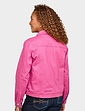 Stretch Cotton Western Style Jacket - Peony