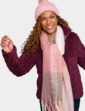 Cable Design Supersoft Fleece Jacket - Burgundy