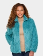 Cable Design Supersoft Fleece Jacket - Teal