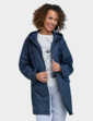 Showerproof Hooded Raincoat - Navy