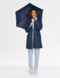 Showerproof Hooded Raincoat - Navy