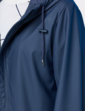 Showerproof Hooded Raincoat - Navy