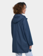 Showerproof Hooded Raincoat - Navy