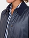 Wax Effect Fleece Lined Jacket - Navy