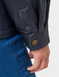 Wax Effect Fleece Lined Jacket - Navy