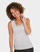 Heatguard Pointelle Grey Marl Sleeveless Vest - Grey Marl