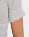 Heatguard Pointelle Grey Marl Short Sleeve Vest - Grey Marl