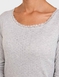 Heatguard Pointelle Grey Marl Long Sleeve Vest - Grey Marl