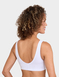 Cotton Front Fastening Magic Bra - White