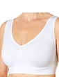 Pack of 3 Comfort Bras by Eden House - White