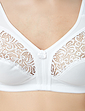 Marlon Half Lace Cup Bra - White