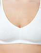 Marlon Lightweight Soft Cup Bralet - White