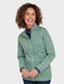 Fleece Lined Zip Cardigan - Green