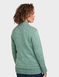 Fleece Lined Zip Cardigan - Green