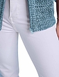 Textured Marl Knit Zip Cardigan - Blue
