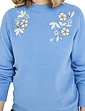 Knitted Embroidered Jumper