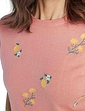 Embroidered Short Sleeve Jumper