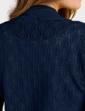 Pointelle Shrug - Navy