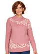 Jacquard Jumper Dusky Pink