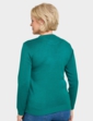 Floral Jacquard Jumper - Jade