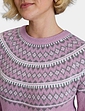 Fairisle Inspired Jumper - Lilac