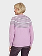 Fairisle Inspired Jumper - Lilac