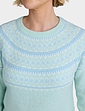 Fairisle Inspired Jumper - Mint