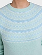 Fairisle Inspired Jumper - Mint