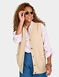 Two Pocket Waistcoat - Natural